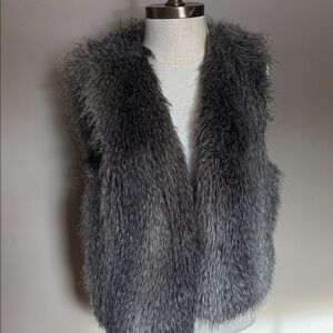 Club Monaco faux fur vest
